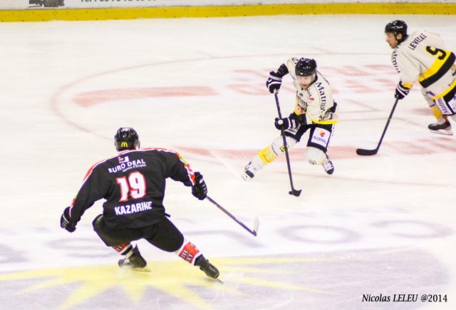 Photo hockey match Amiens  - Rouen le 09/09/2014