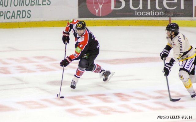 Photo hockey match Amiens  - Rouen le 09/09/2014