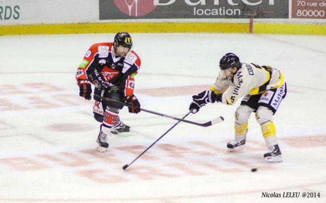 Photo hockey match Amiens  - Rouen le 09/09/2014