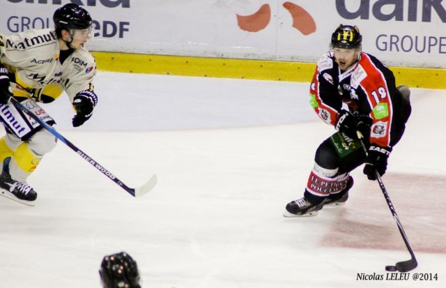 Photo hockey match Amiens  - Rouen le 09/09/2014