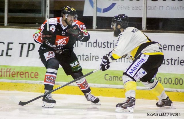 Photo hockey match Amiens  - Rouen le 09/09/2014
