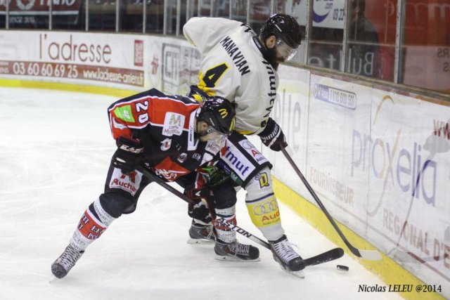 Photo hockey match Amiens  - Rouen le 09/09/2014