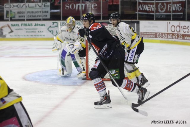 Photo hockey match Amiens  - Rouen le 09/09/2014