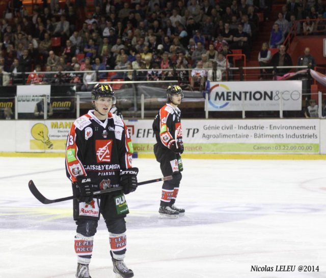 Photo hockey match Amiens  - Rouen le 09/09/2014