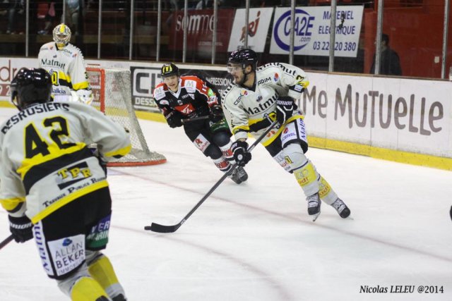 Photo hockey match Amiens  - Rouen le 09/09/2014