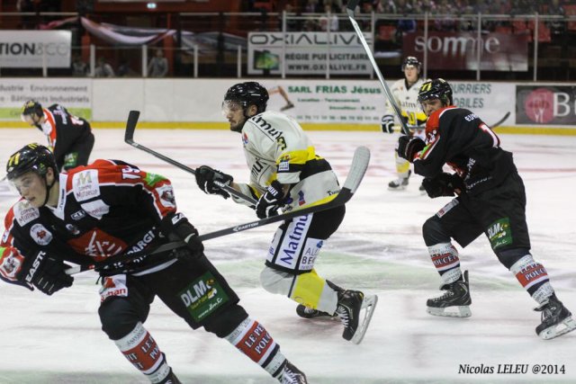 Photo hockey match Amiens  - Rouen le 09/09/2014