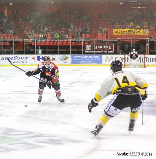 Photo hockey match Amiens  - Rouen le 09/09/2014