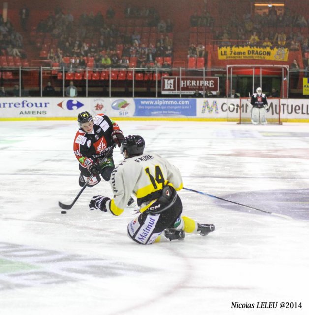 Photo hockey match Amiens  - Rouen le 09/09/2014