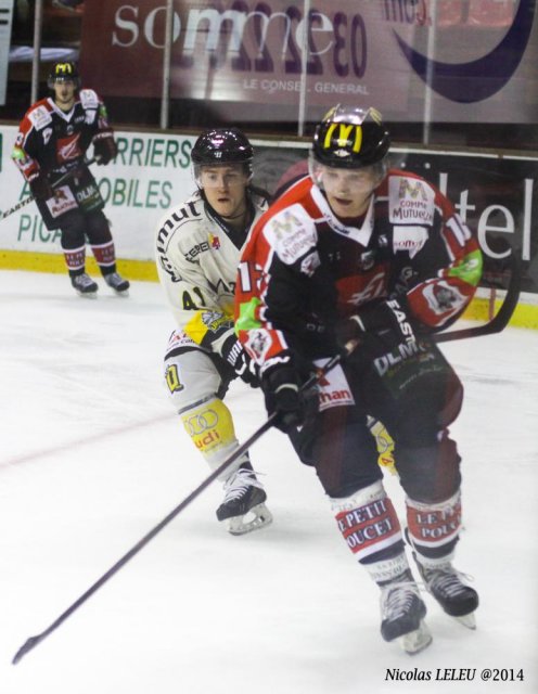 Photo hockey match Amiens  - Rouen le 09/09/2014