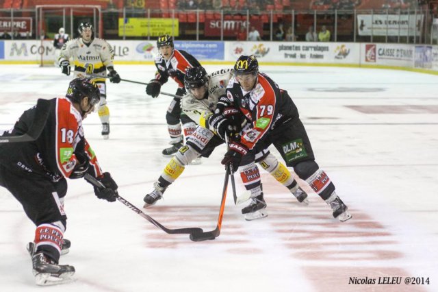 Photo hockey match Amiens  - Rouen le 09/09/2014