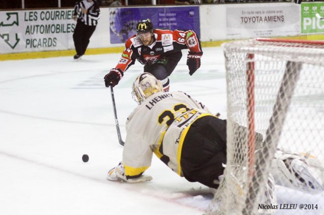 Photo hockey match Amiens  - Rouen le 09/09/2014