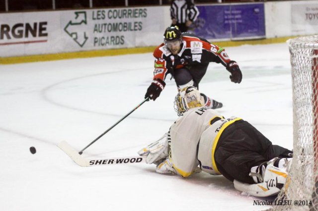 Photo hockey match Amiens  - Rouen le 09/09/2014