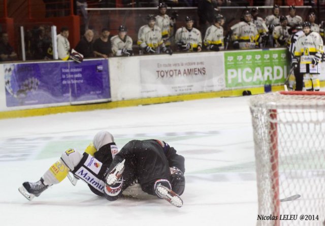 Photo hockey match Amiens  - Rouen le 09/09/2014