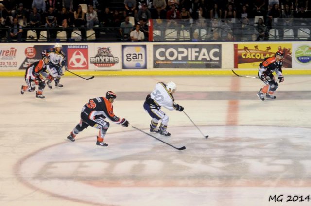 Photo hockey match Bordeaux - Reims le 13/09/2014