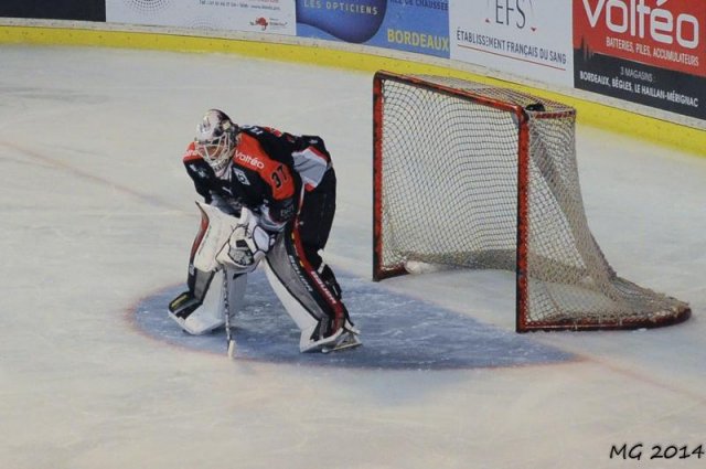 Photo hockey match Bordeaux - Reims le 13/09/2014
