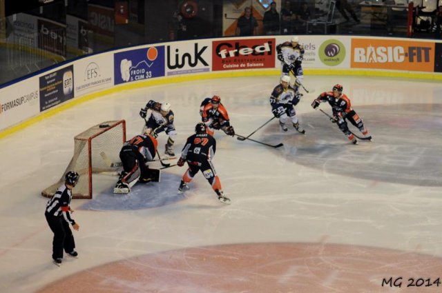 Photo hockey match Bordeaux - Reims le 13/09/2014