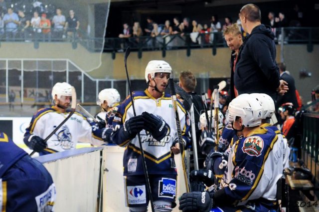 Photo hockey match Bordeaux - Reims le 13/09/2014
