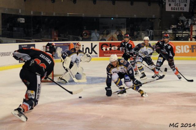 Photo hockey match Bordeaux - Reims le 13/09/2014