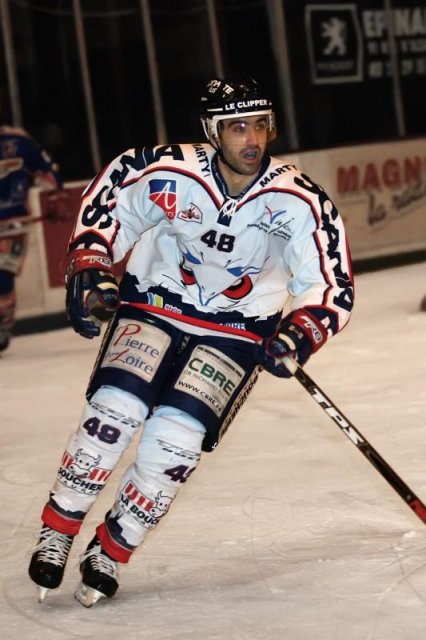 Photo hockey match Epinal  - Angers  le 23/12/2008