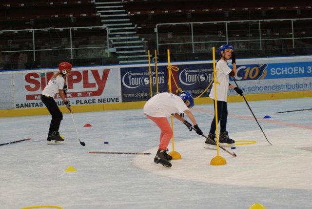 Photo hockey reportage Portes ouvertes à Tours