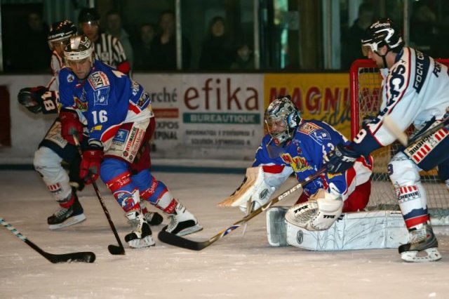 Photo hockey match Epinal  - Angers  le 23/12/2008