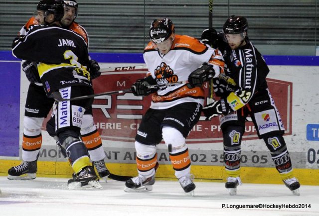 Photo hockey match Rouen - Epinal  le 16/09/2014