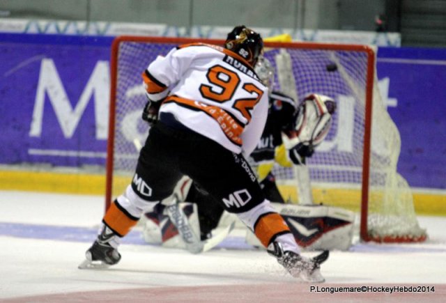 Photo hockey match Rouen - Epinal  le 16/09/2014