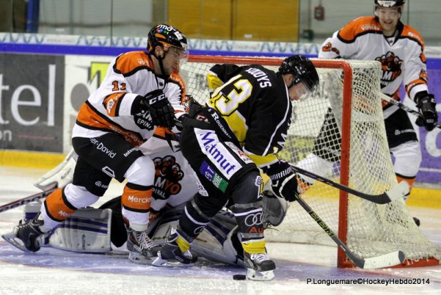 Photo hockey match Rouen - Epinal  le 16/09/2014