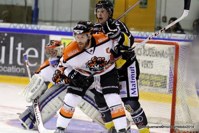 Photo hockey match Rouen - Epinal  le 16/09/2014