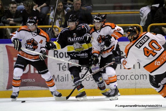 Photo hockey match Rouen - Epinal  le 16/09/2014
