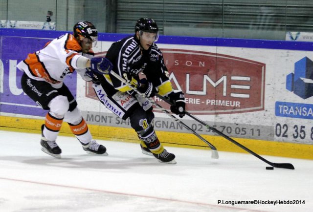 Photo hockey match Rouen - Epinal  le 16/09/2014