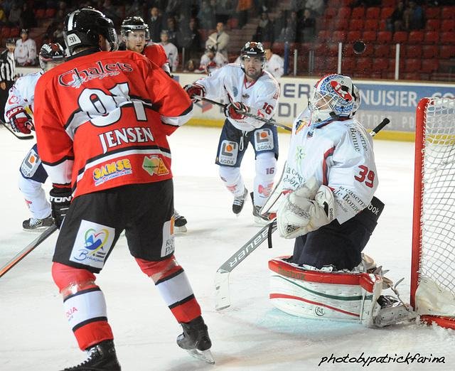 Photo hockey match Briançon  - Grenoble  le 18/09/2014