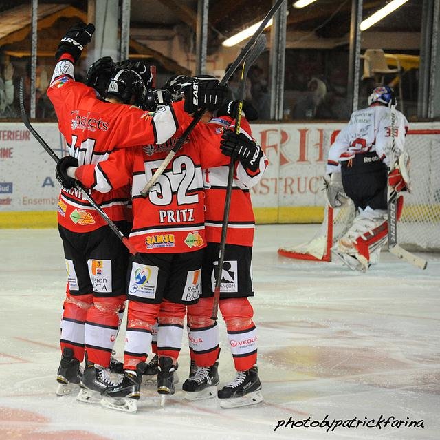 Photo hockey match Briançon  - Grenoble  le 18/09/2014