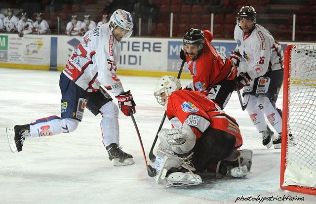 Photo hockey match Briançon  - Grenoble  le 18/09/2014