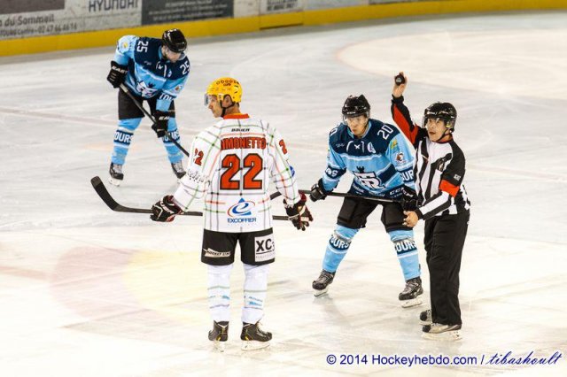 Photo hockey match Tours  - Mont-Blanc le 20/09/2014
