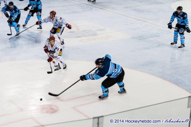 Photo hockey match Tours  - Mont-Blanc le 20/09/2014