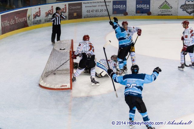 Photo hockey match Tours  - Mont-Blanc le 20/09/2014