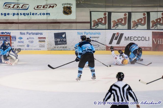 Photo hockey match Tours  - Mont-Blanc le 20/09/2014