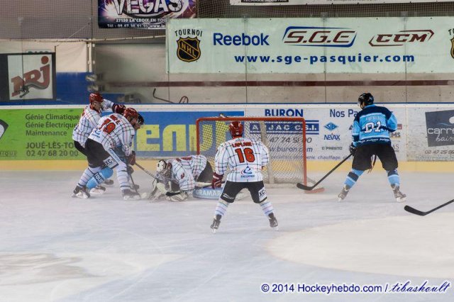 Photo hockey match Tours  - Mont-Blanc le 20/09/2014