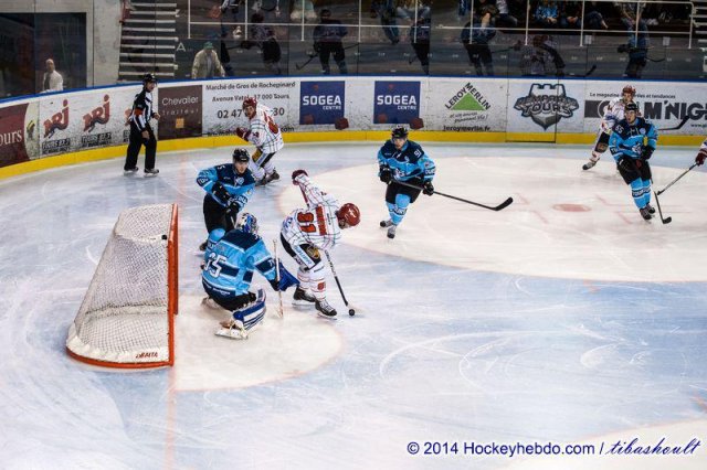 Photo hockey match Tours  - Mont-Blanc le 20/09/2014