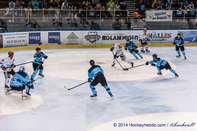 Photo hockey match Tours  - Mont-Blanc le 20/09/2014