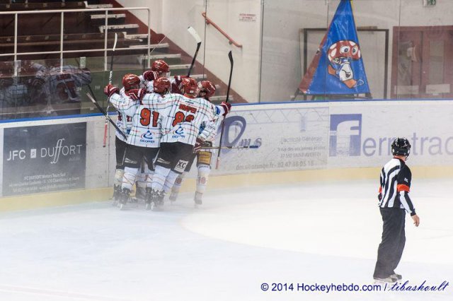 Photo hockey match Tours  - Mont-Blanc le 20/09/2014