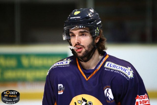 Photo hockey match Chamonix  - Grenoble  le 20/09/2014