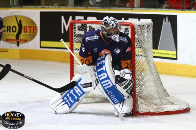 Photo hockey match Chamonix  - Grenoble  le 20/09/2014