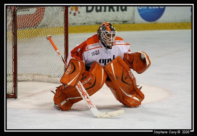 Photo hockey match Rouen - Tours  le 23/12/2008