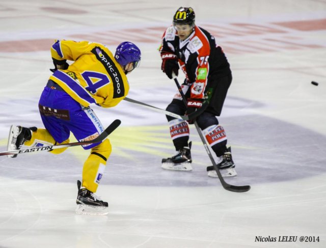 Photo hockey match Amiens  - Dijon  le 19/09/2014