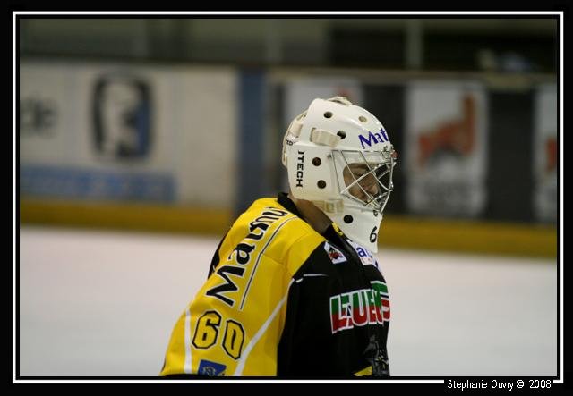 Photo hockey match Rouen - Tours  le 23/12/2008