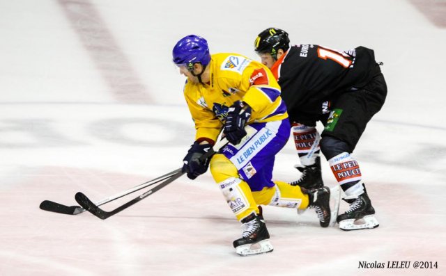 Photo hockey match Amiens  - Dijon  le 19/09/2014