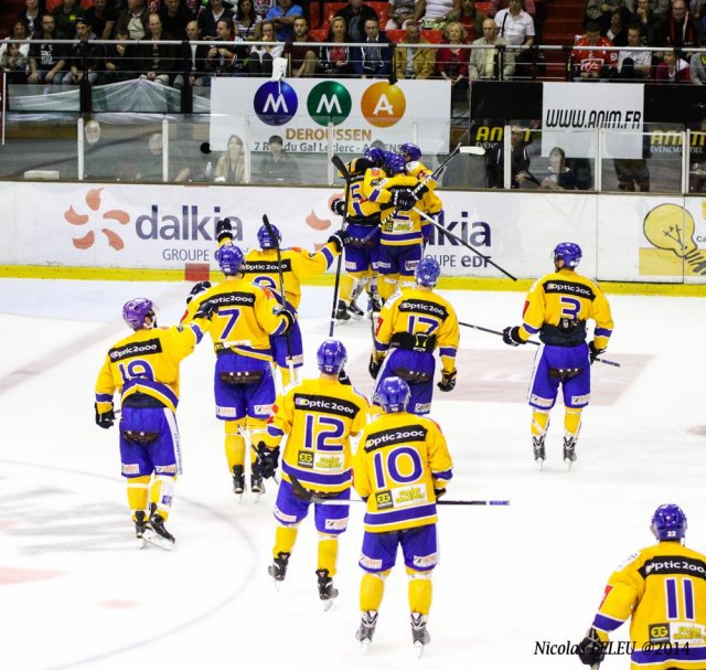 Photo hockey match Amiens  - Dijon  le 19/09/2014