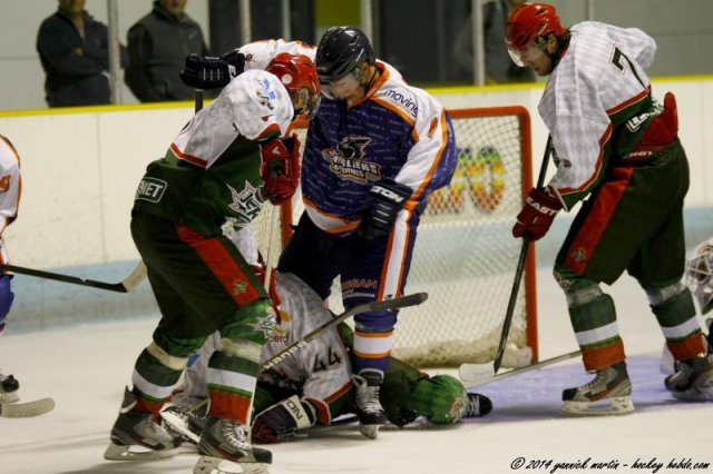 Photo hockey match Clermont-Ferrand - Cergy-Pontoise le 20/09/2014